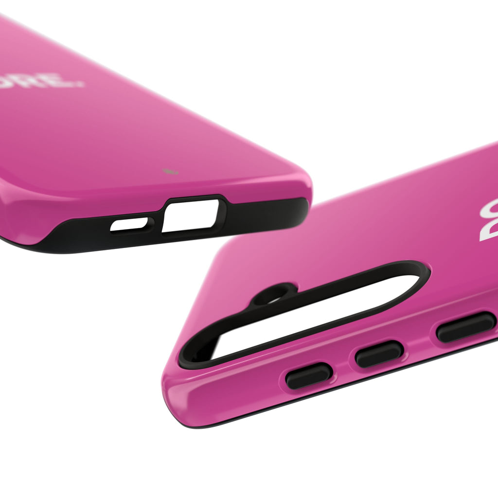 Bright Pink Do More Tough Case for iPhone, Galaxy, or Google Pixel