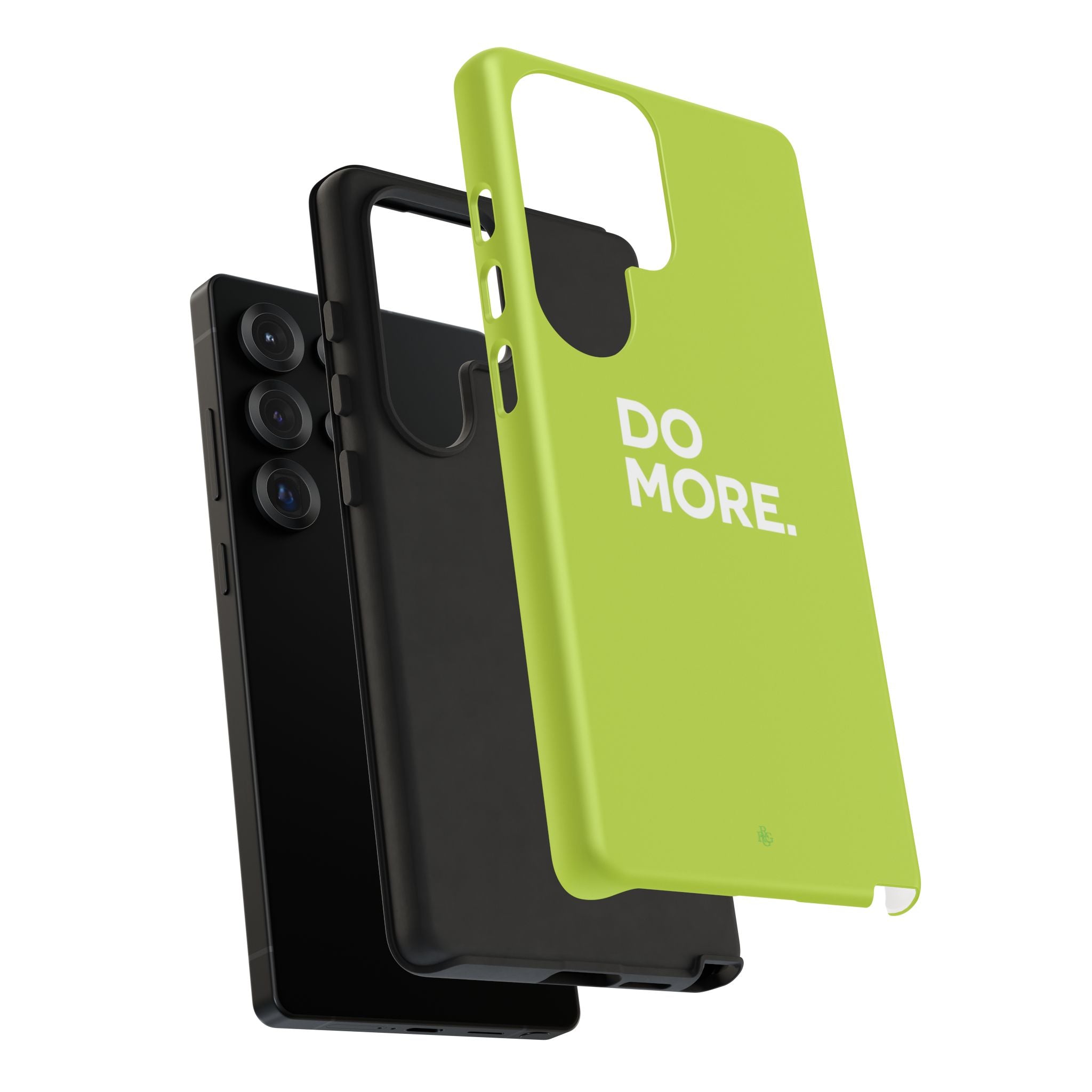 Do More (Neon Yellow) Tough Phone Case for iPhone, Galaxy or Google Pixel