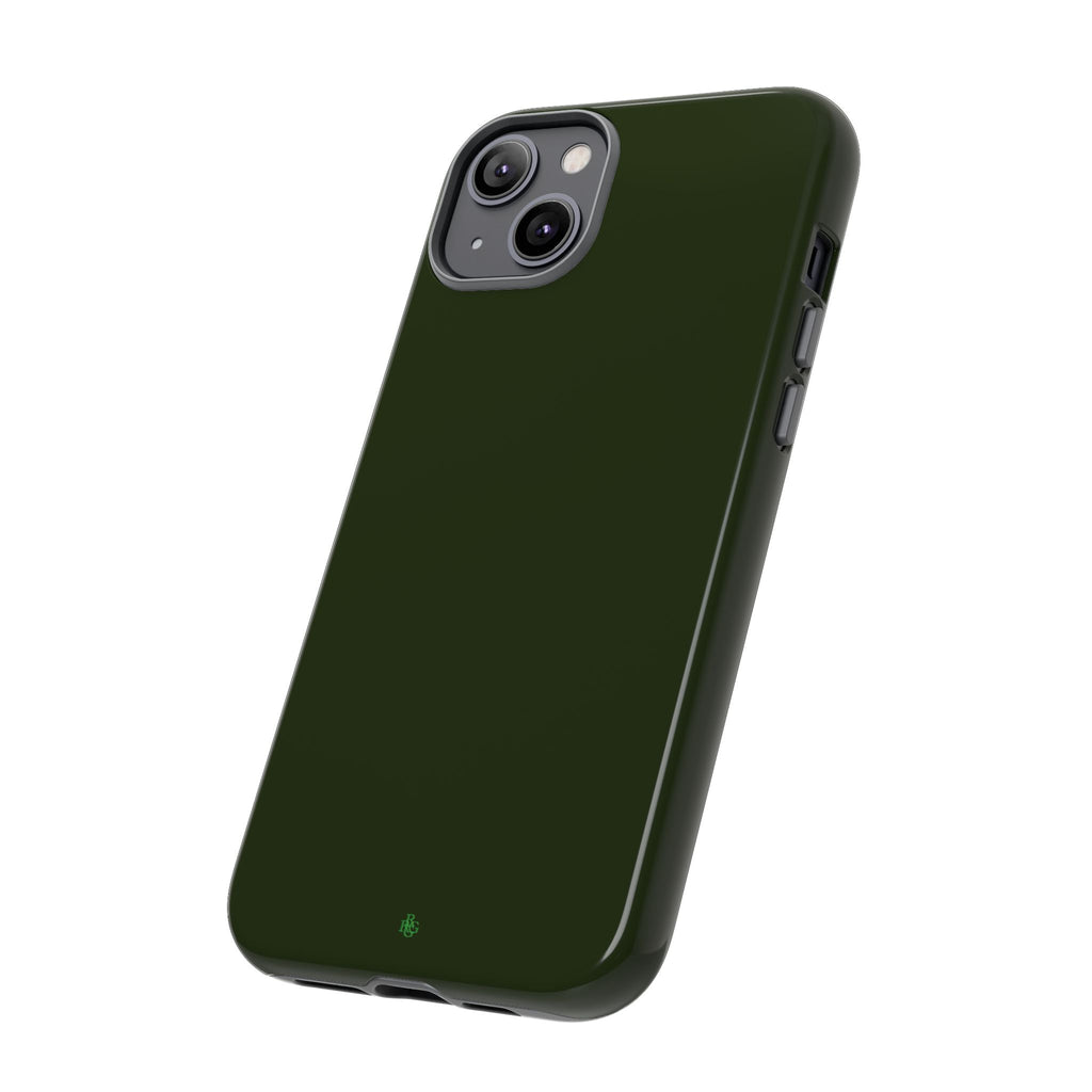 Olive Green Tough Phone Case for iPhone, Galaxy and Google Pixel