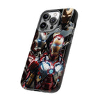 Iron Man Tough Phone Case for iPhone, Galaxy, or Google Pixel