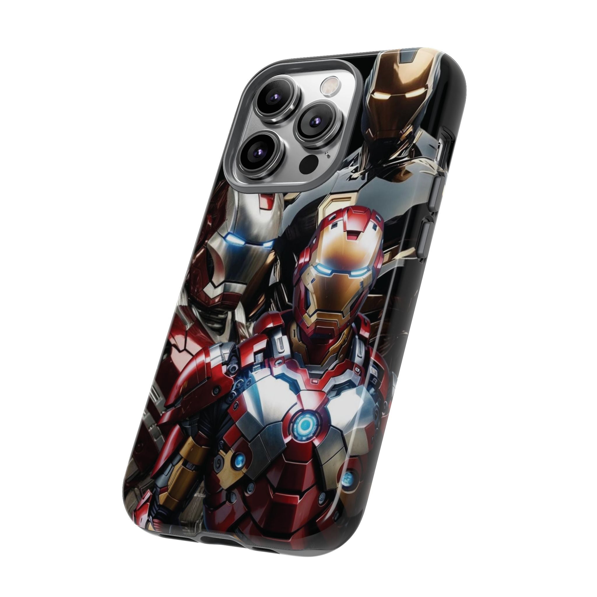 Iron Man Tough Phone Case for iPhone, Galaxy, or Google Pixel