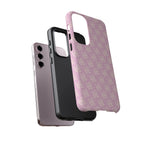 Pink 'LOVE' Pattern Tough Phone Case