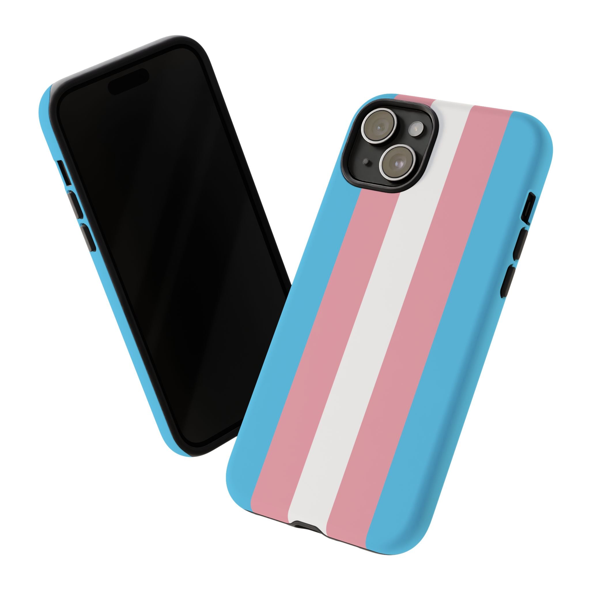 Trans Colors Tough Phone Case for iPhone, Galaxy, or Google Pixel