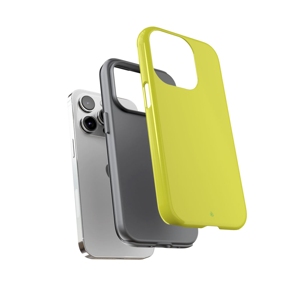 Yellow RG Tough Phone Case for iPhone, Galaxy, or Google Pixel