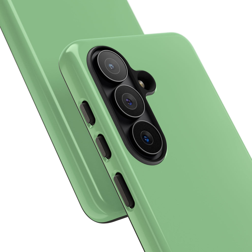 Mint Green Tough Phone Case for iPhone, Galaxy, or Google Pixel