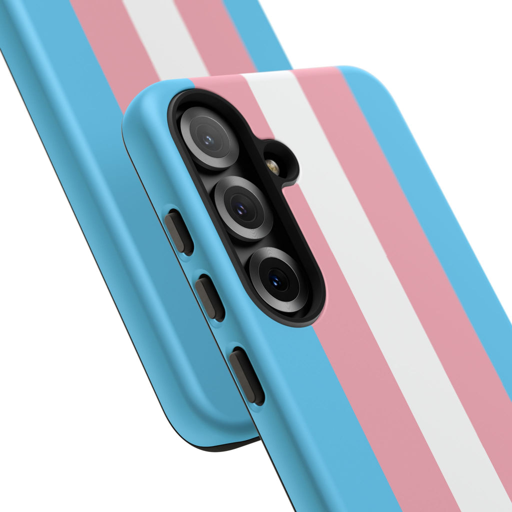 Trans Colors Tough Phone Case for iPhone, Galaxy, or Google Pixel