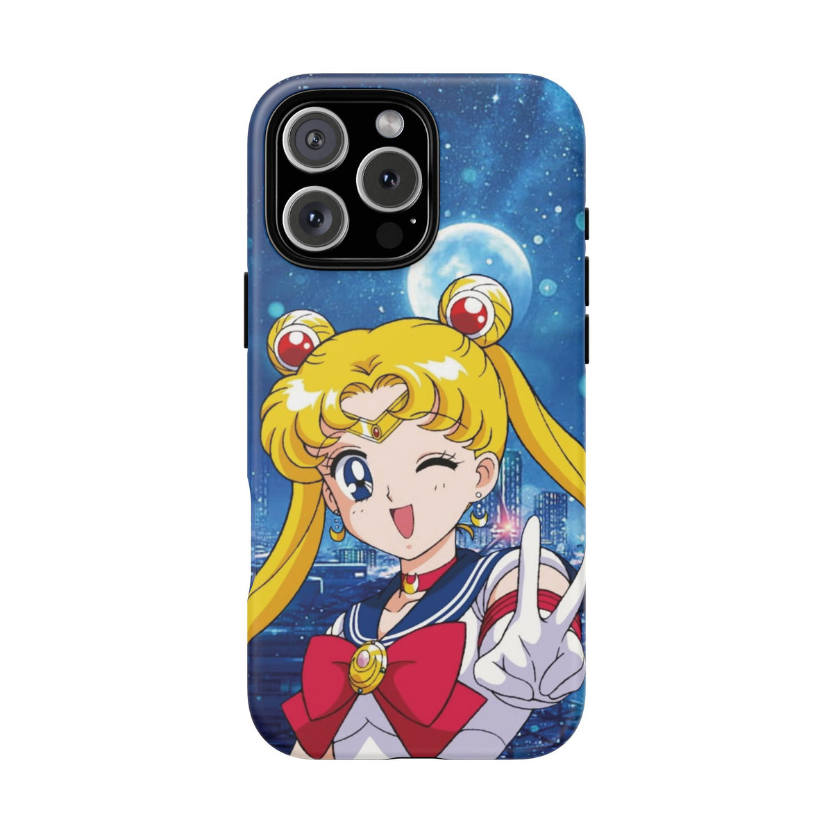 Blue S Moon Tough Case for iPhone, Galaxy, or Google Pixel