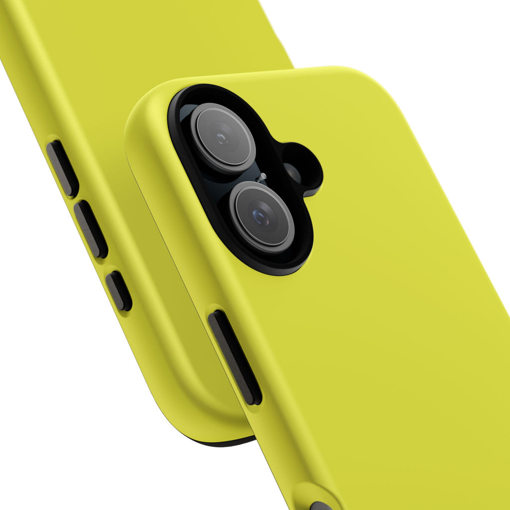 Yellow RG Tough Phone Case for iPhone, Galaxy, or Google Pixel
