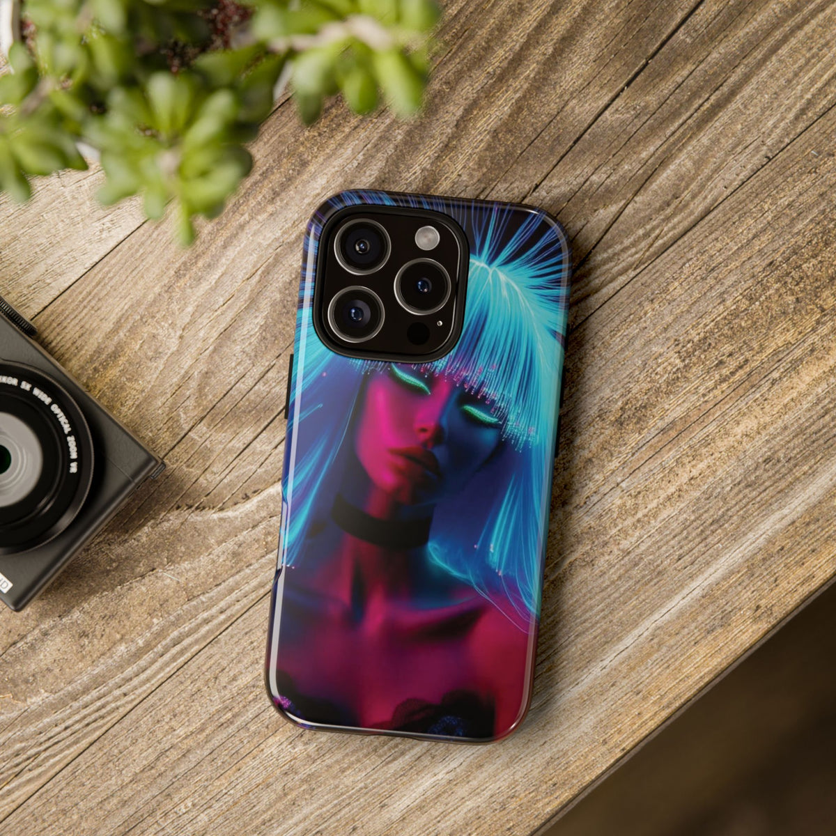 CyberPunk Tough Case for iPhone, Galaxy, or Google Pixel
