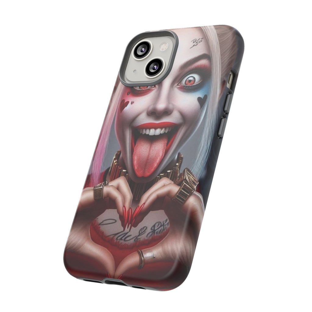 Harley Quinn Tough Phone Case for iPhone, Galaxy, or Google Pixel