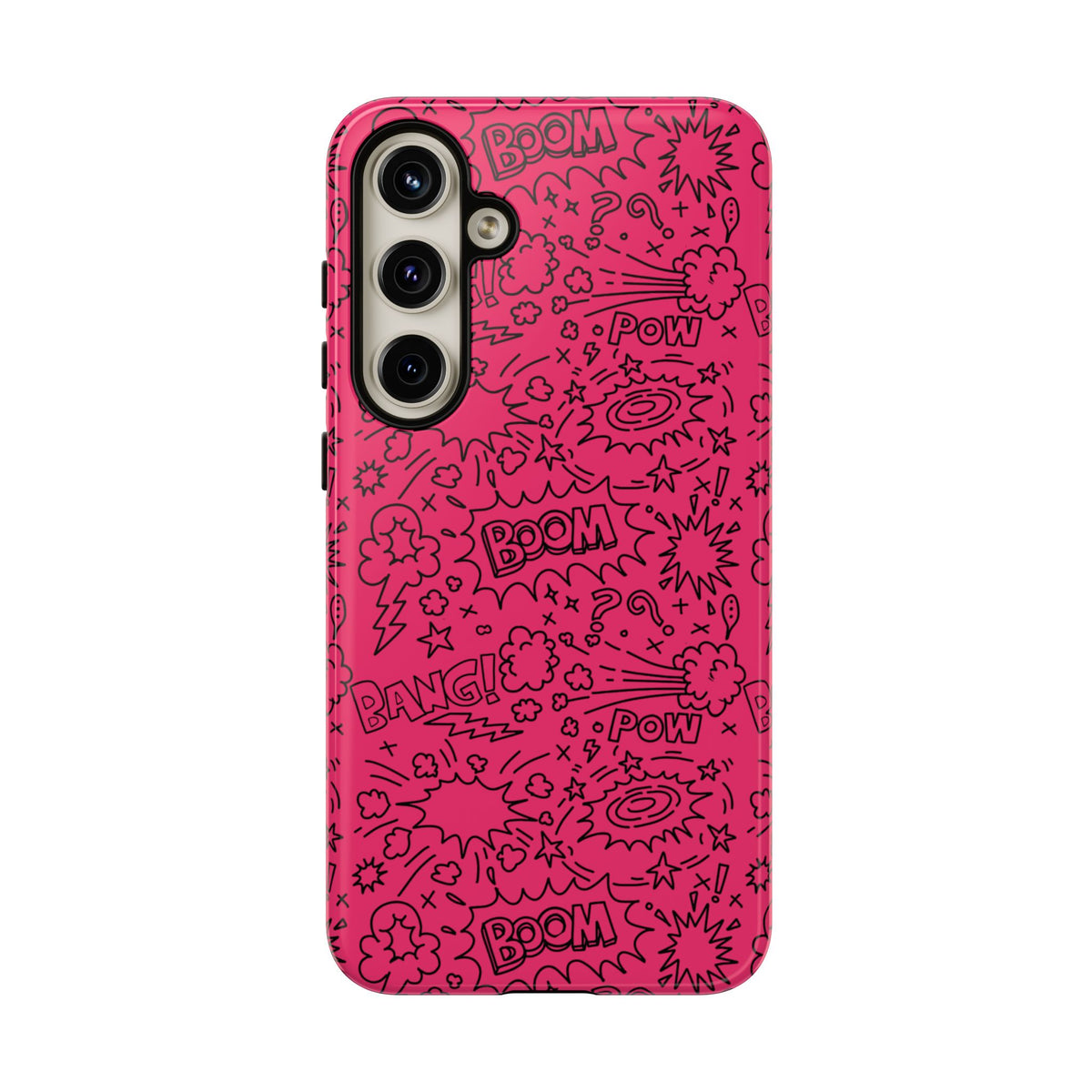 Boom Wow Tough Case for iPhone, Galaxy, or Google Pixel