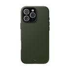 Olive Green Tough Phone Case for iPhone, Galaxy and Google Pixel