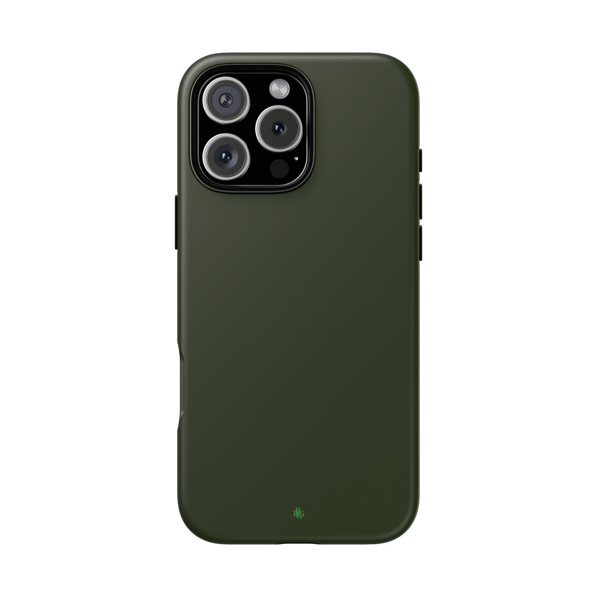 Olive Green Tough Phone Case for iPhone, Galaxy and Google Pixel