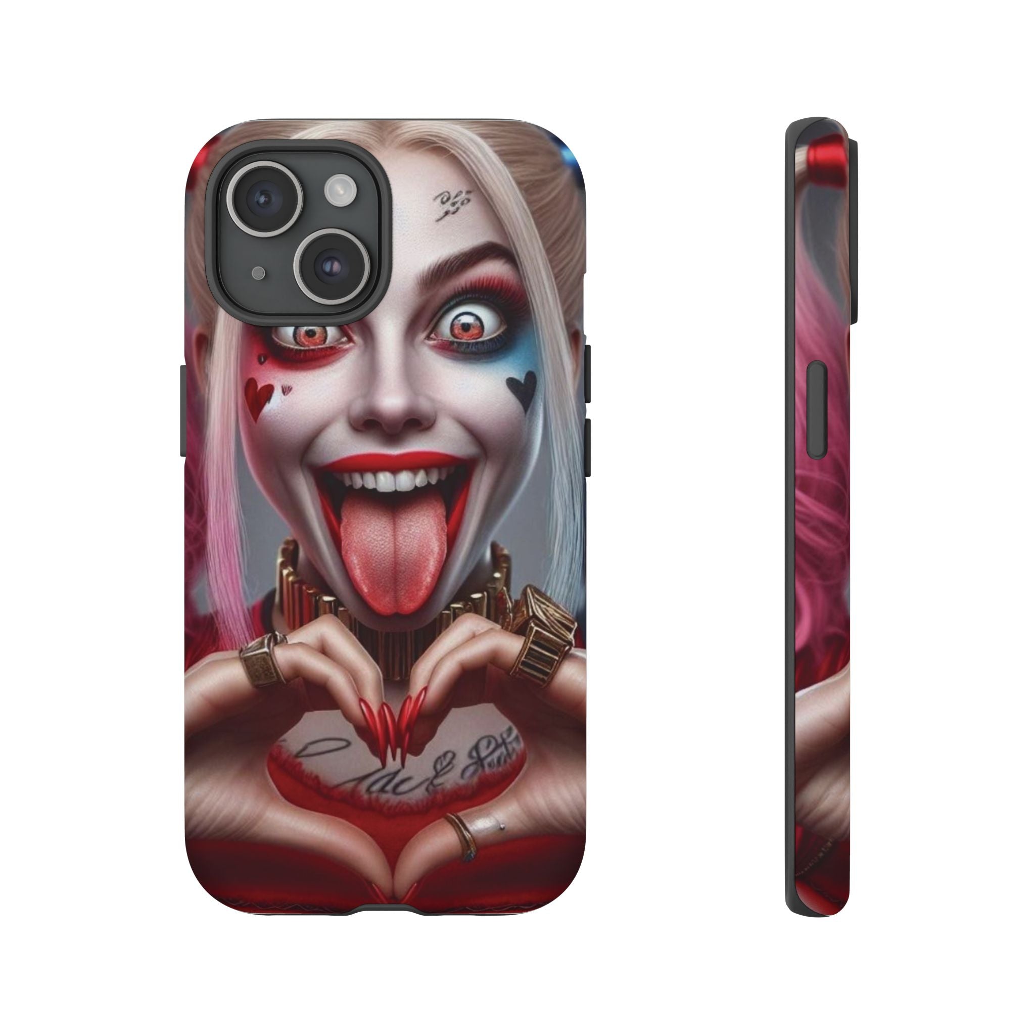 Harley Quinn Tough Phone Case for iPhone, Galaxy, or Google Pixel