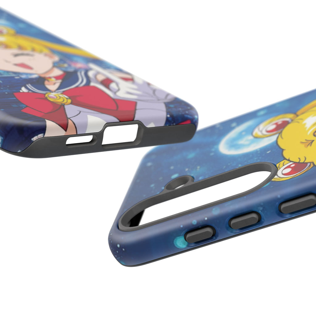 Blue S Moon Tough Case for iPhone, Galaxy, or Google Pixel