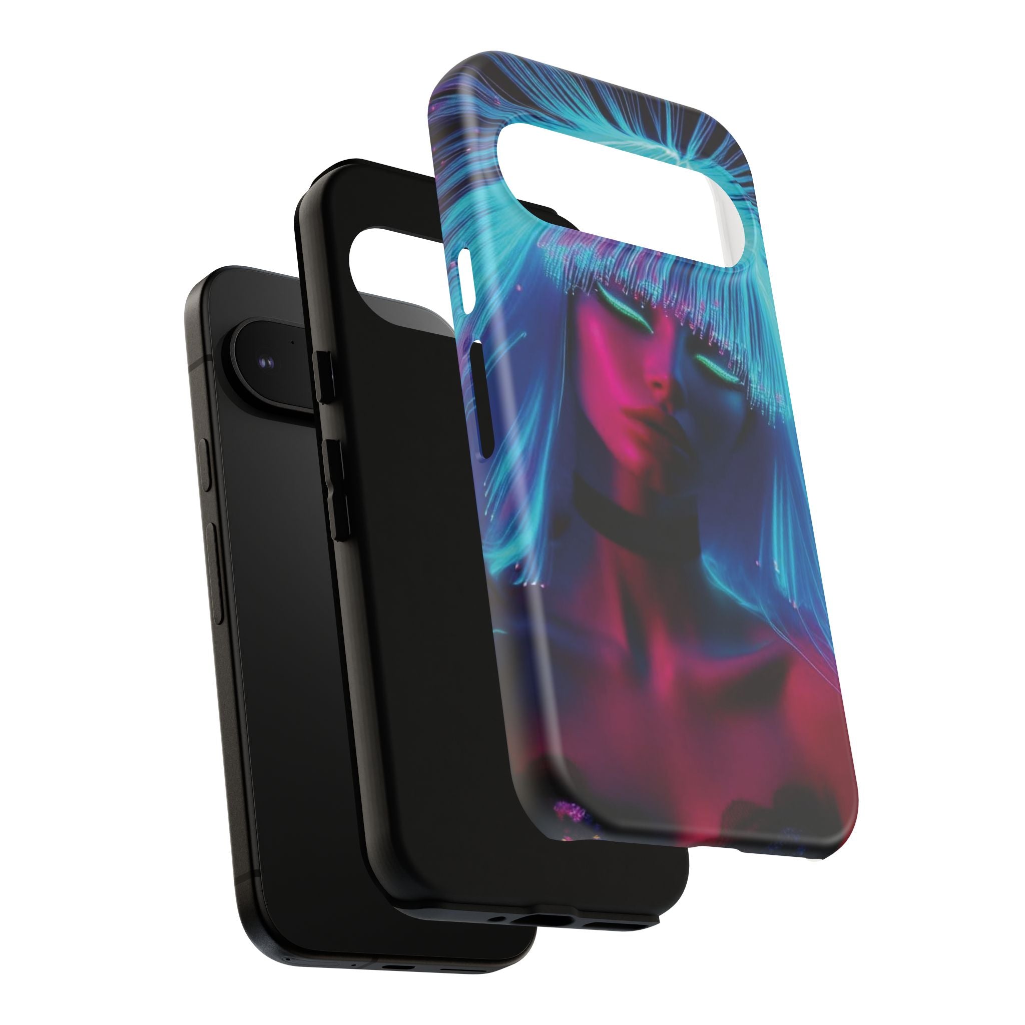 CyberPunk Tough Case for iPhone, Galaxy, or Google Pixel