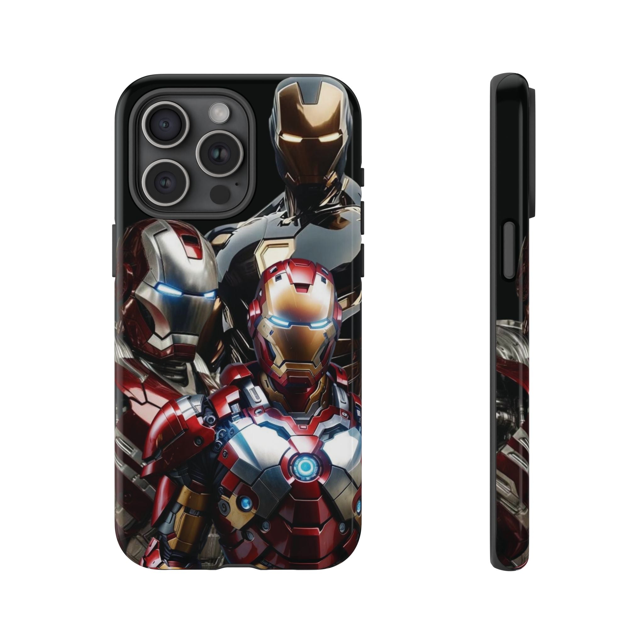 Iron Man Tough Phone Case for iPhone, Galaxy, or Google Pixel