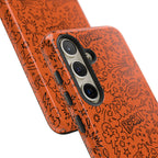 Wow Orange Tough Case for iPhone, Galaxy, or Google Pixel