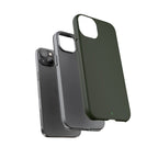 Olive Green Tough Phone Case for iPhone, Galaxy and Google Pixel