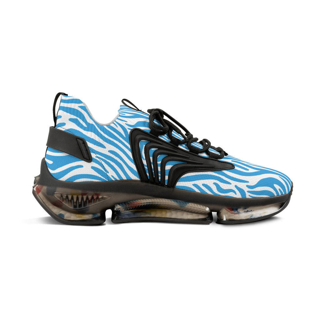 Blue Zebra Men's Mesh Sneakers