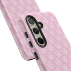 Pink 'LOVE' Pattern Tough Phone Case