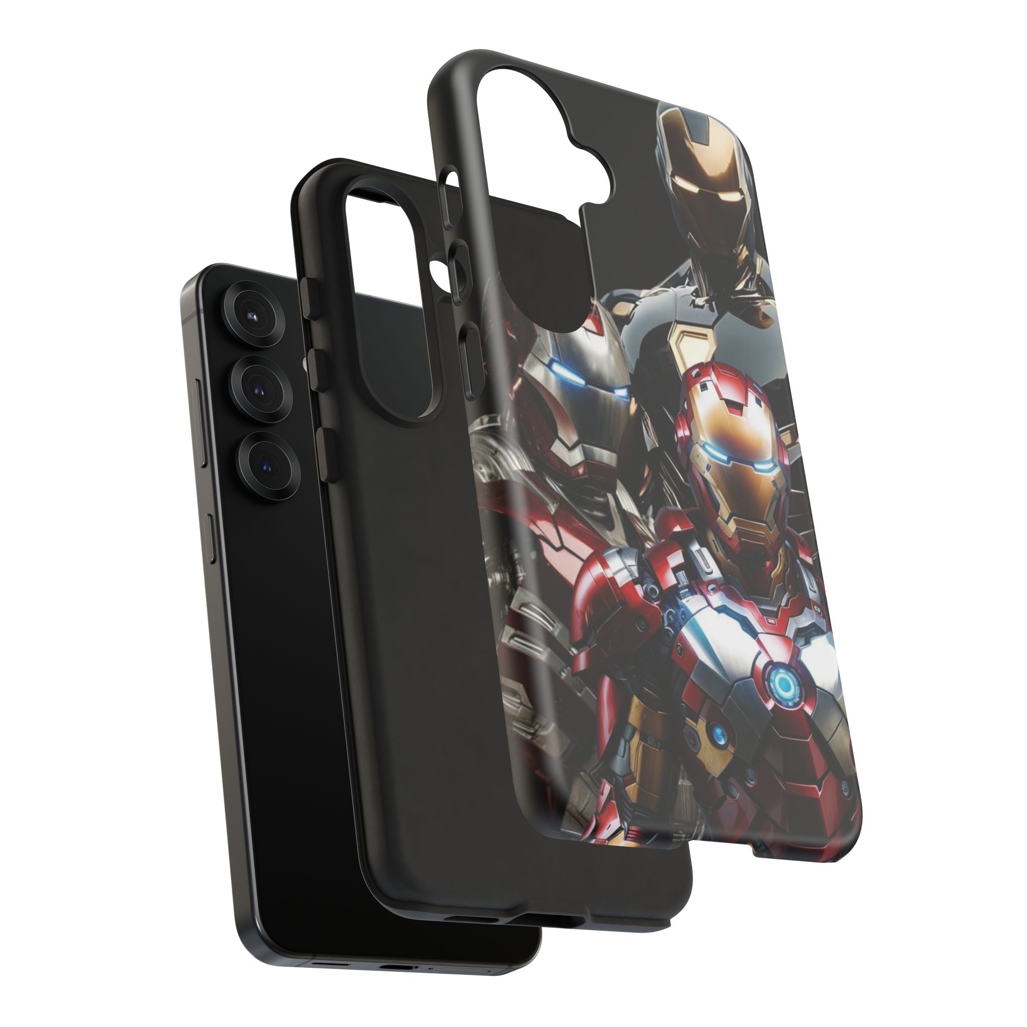 Iron Man Tough Phone Case for iPhone, Galaxy, or Google Pixel
