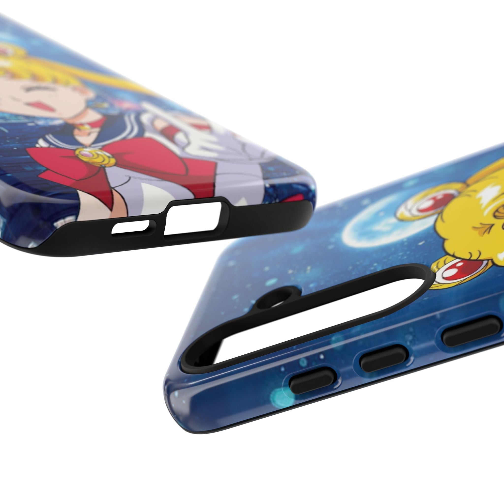 Blue S Moon Tough Case for iPhone, Galaxy, or Google Pixel