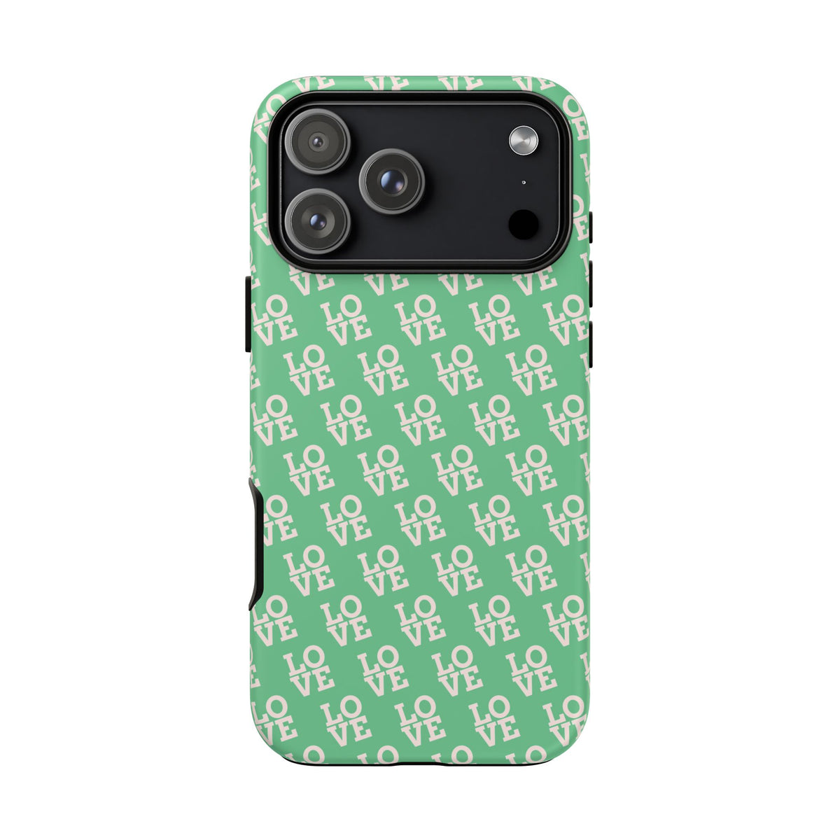 LOVE Aqua Tough Phone Case for iPhone, Galaxy, or Google Pixel