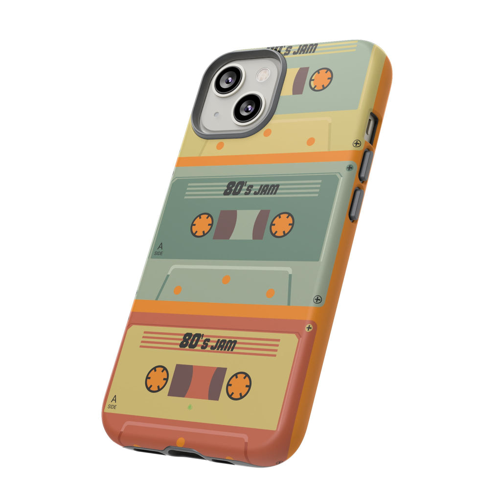 Retro 80's Jam RG Tough Phone Case for iPhone, Galaxy, or Google PIXEL