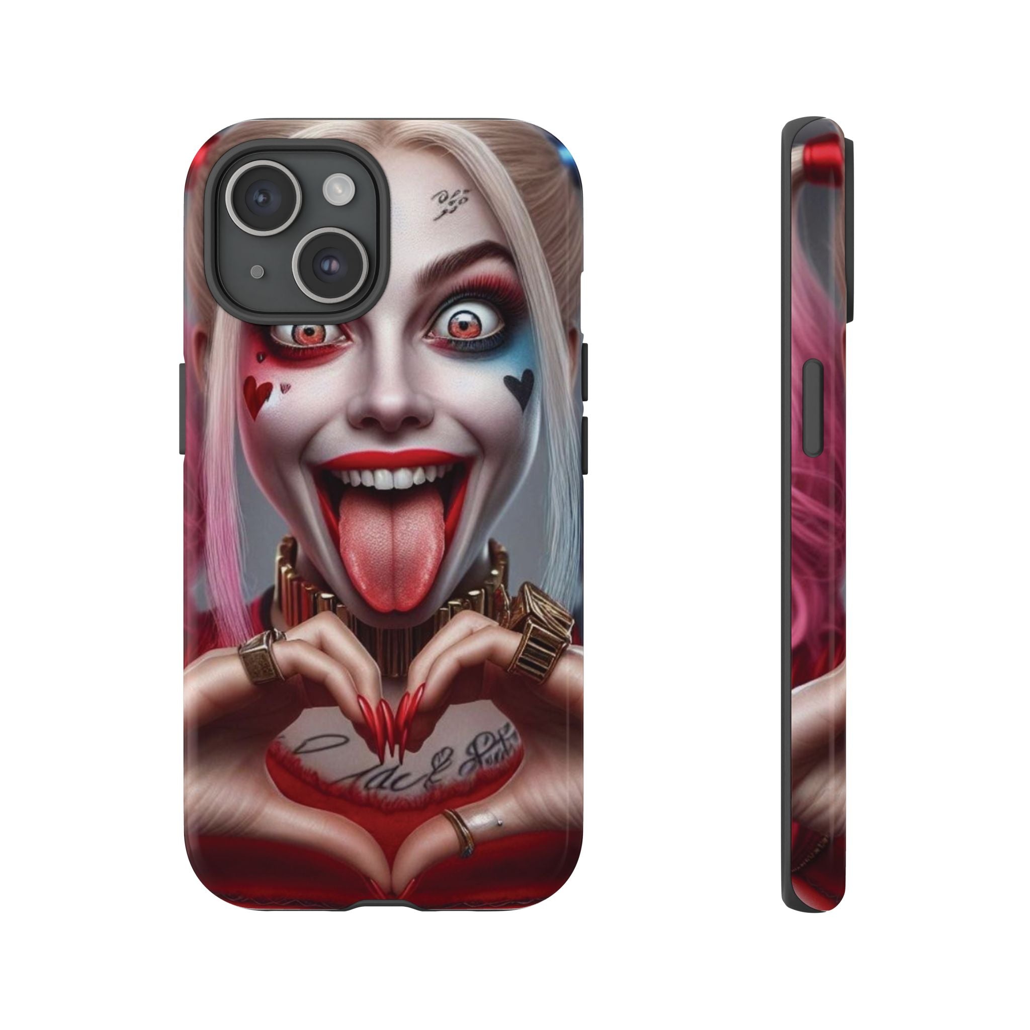Harley Quinn Tough Phone Case for iPhone, Galaxy, or Google Pixel