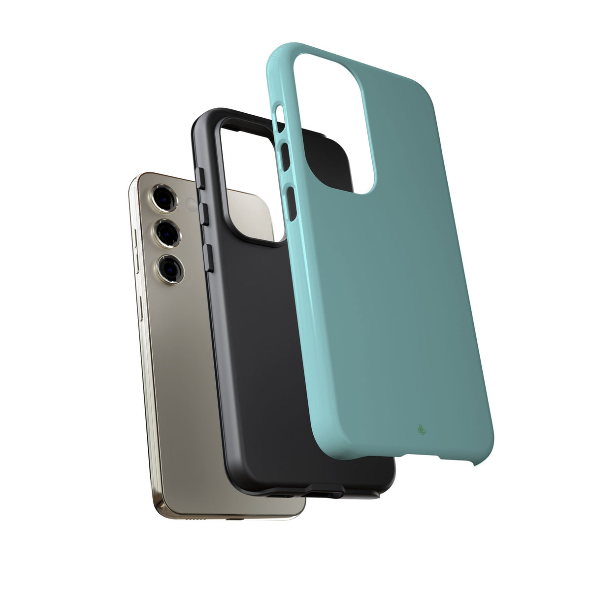 Teal RG Tough Phone Case for iPhone, Galaxy, or Google Pixel