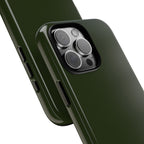 Olive Green Tough Phone Case for iPhone, Galaxy and Google Pixel