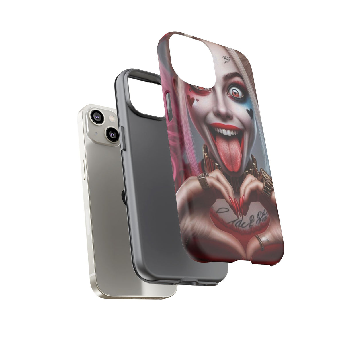 Harley Quinn Tough Phone Case for iPhone, Galaxy, or Google Pixel