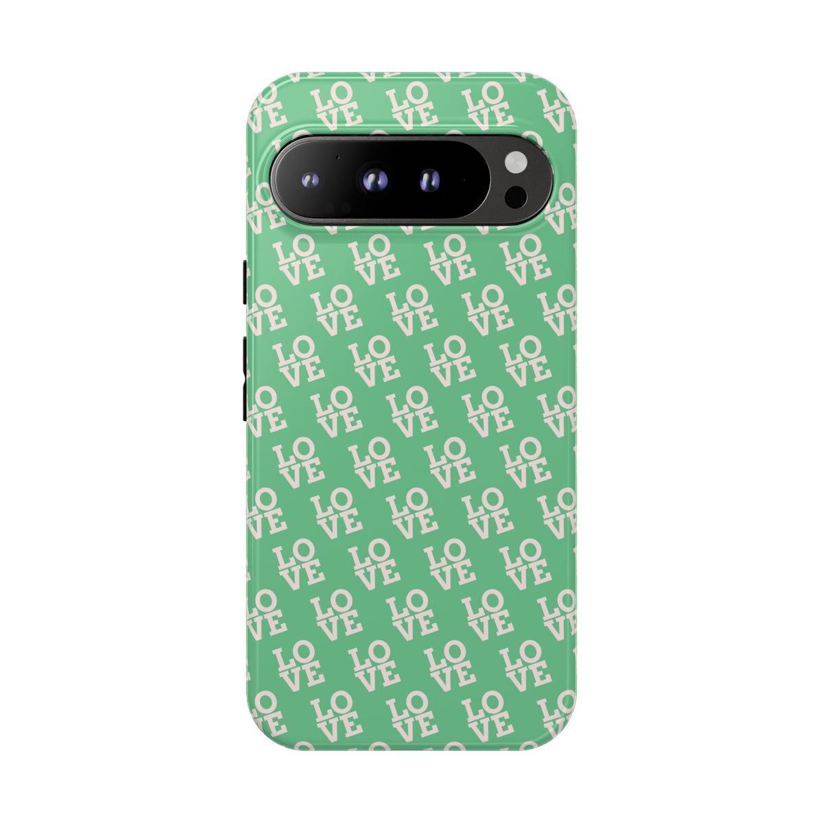 LOVE Aqua Tough Phone Case for iPhone, Galaxy, or Google Pixel