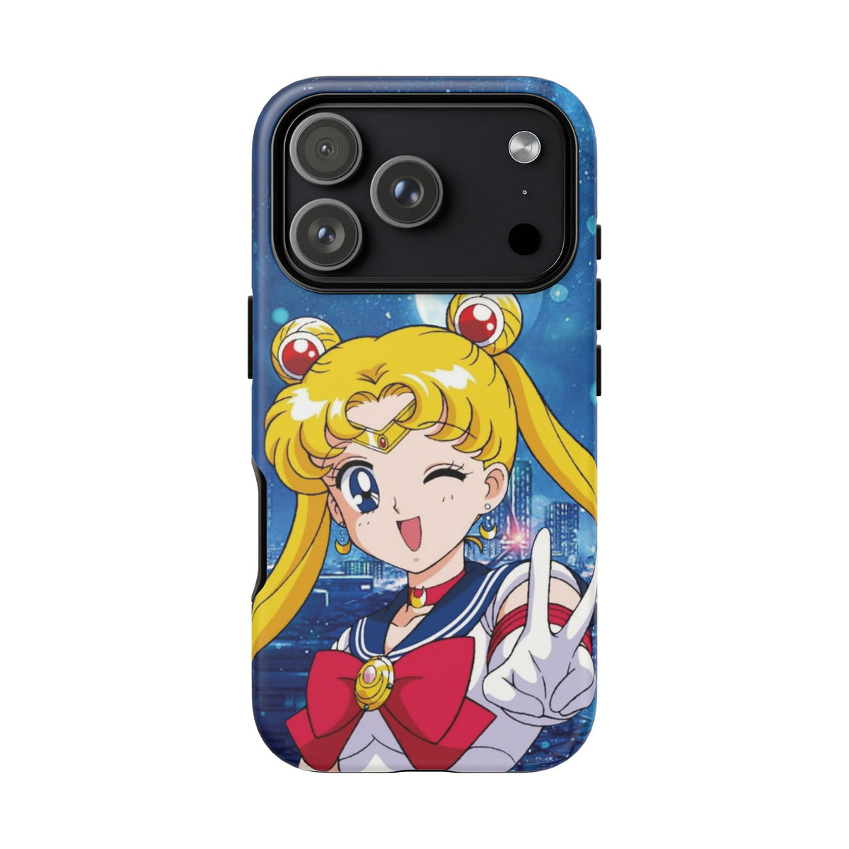 Blue S Moon Tough Case for iPhone, Galaxy, or Google Pixel