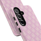 Pink 'LOVE' Pattern Tough Phone Case