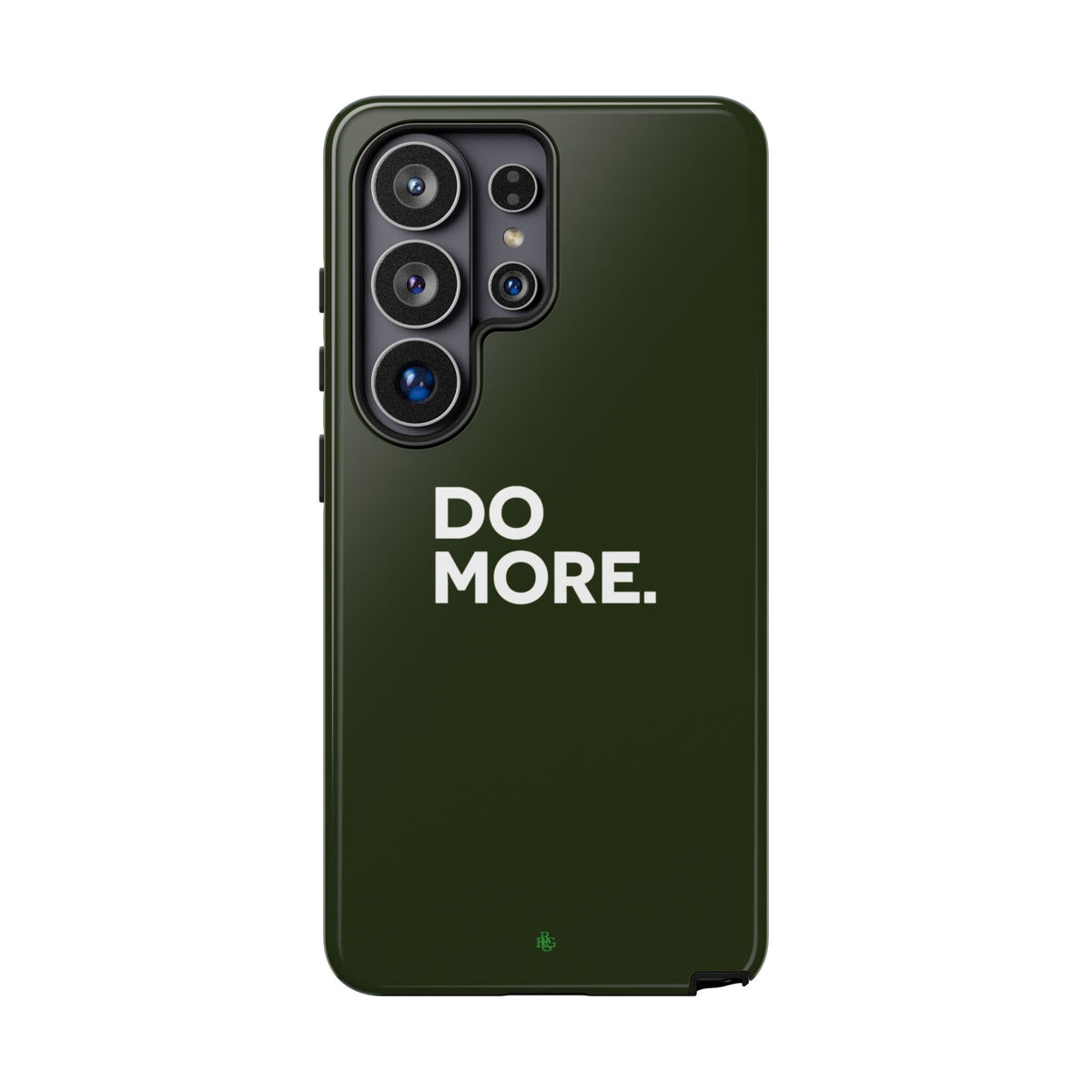 Olive Green Do More Tough Phone Case for iPhone, Galaxy, or Google Pixel