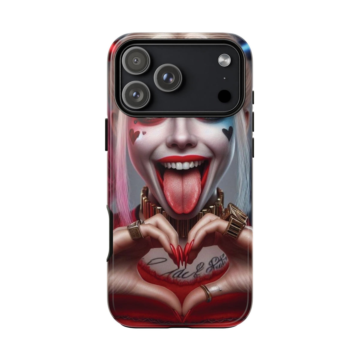 Harley Quinn Tough Phone Case for iPhone, Galaxy, or Google Pixel