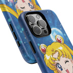 Blue S Moon Tough Case for iPhone, Galaxy, or Google Pixel