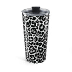 Black and White Leopard Tumbler 20oz