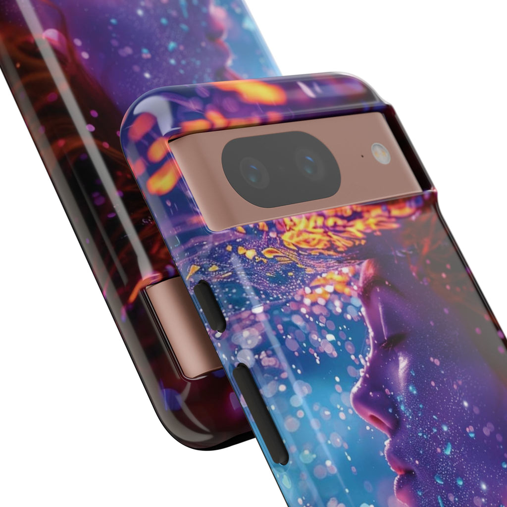 Meditating Underwater Tough Phone Case for iPhone, Galaxy, or Google Pixel