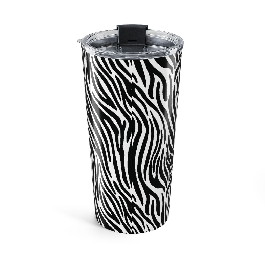 Black and White Zebra Tumbler 20oz