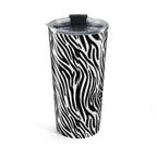 Black and White Zebra Tumbler 20oz