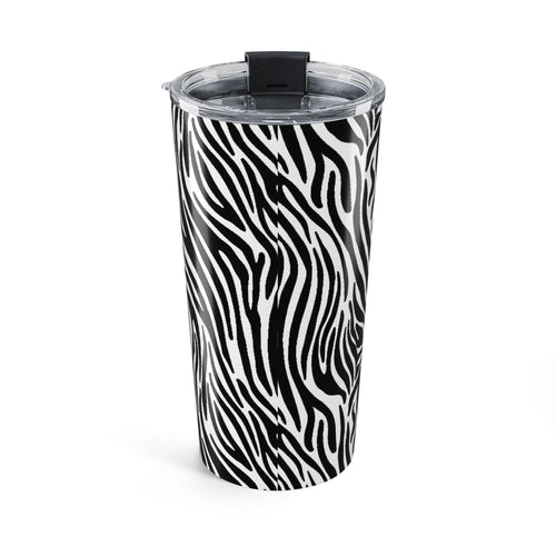 Black and White Zebra Tumbler 20oz