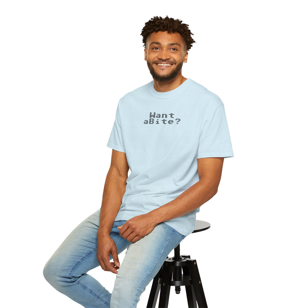 Want a Bite Unisex Garment-Dyed T-shirt