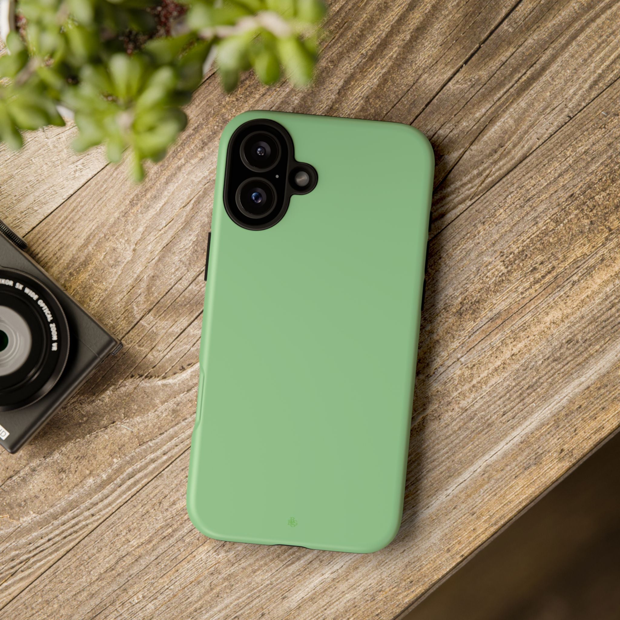 Mint Green Tough Phone Case for iPhone, Galaxy, or Google Pixel