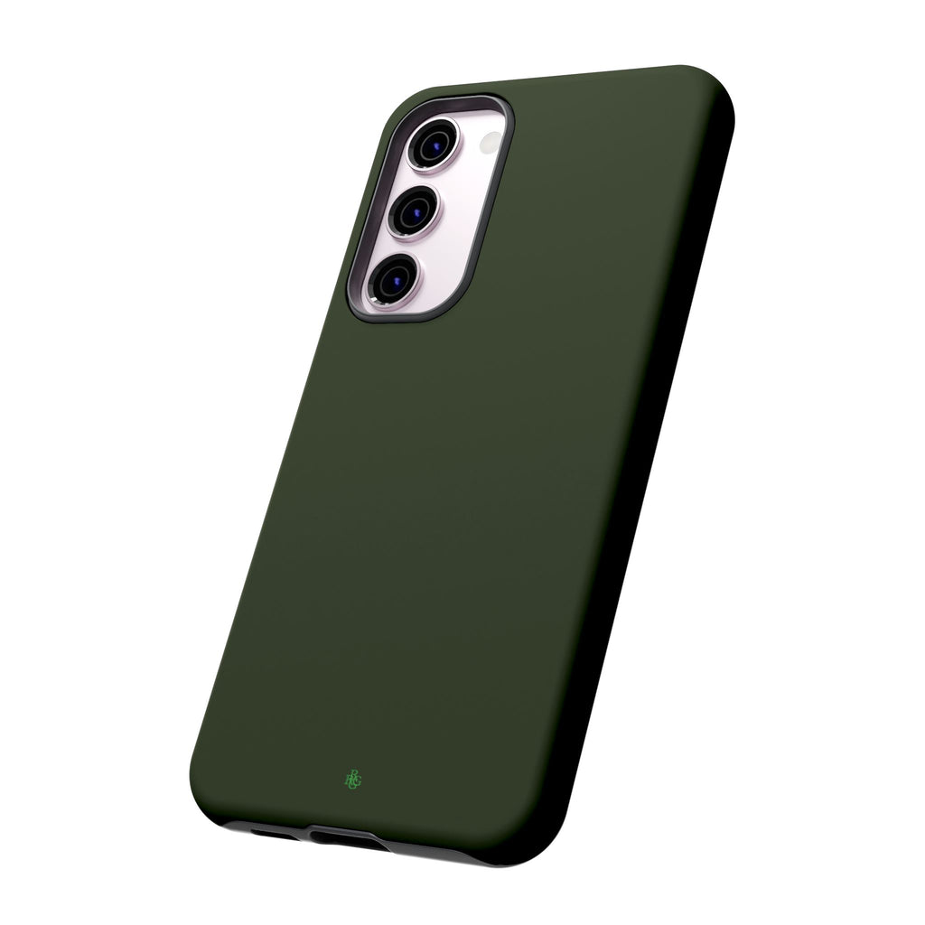 Olive Green Tough Phone Case for iPhone, Galaxy and Google Pixel