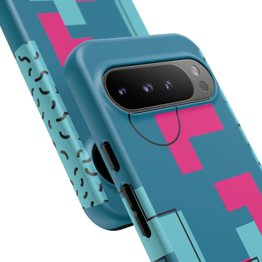 LOVE Teal Green Tough Phone Case for iPhone, Galaxy, or Google Pixel