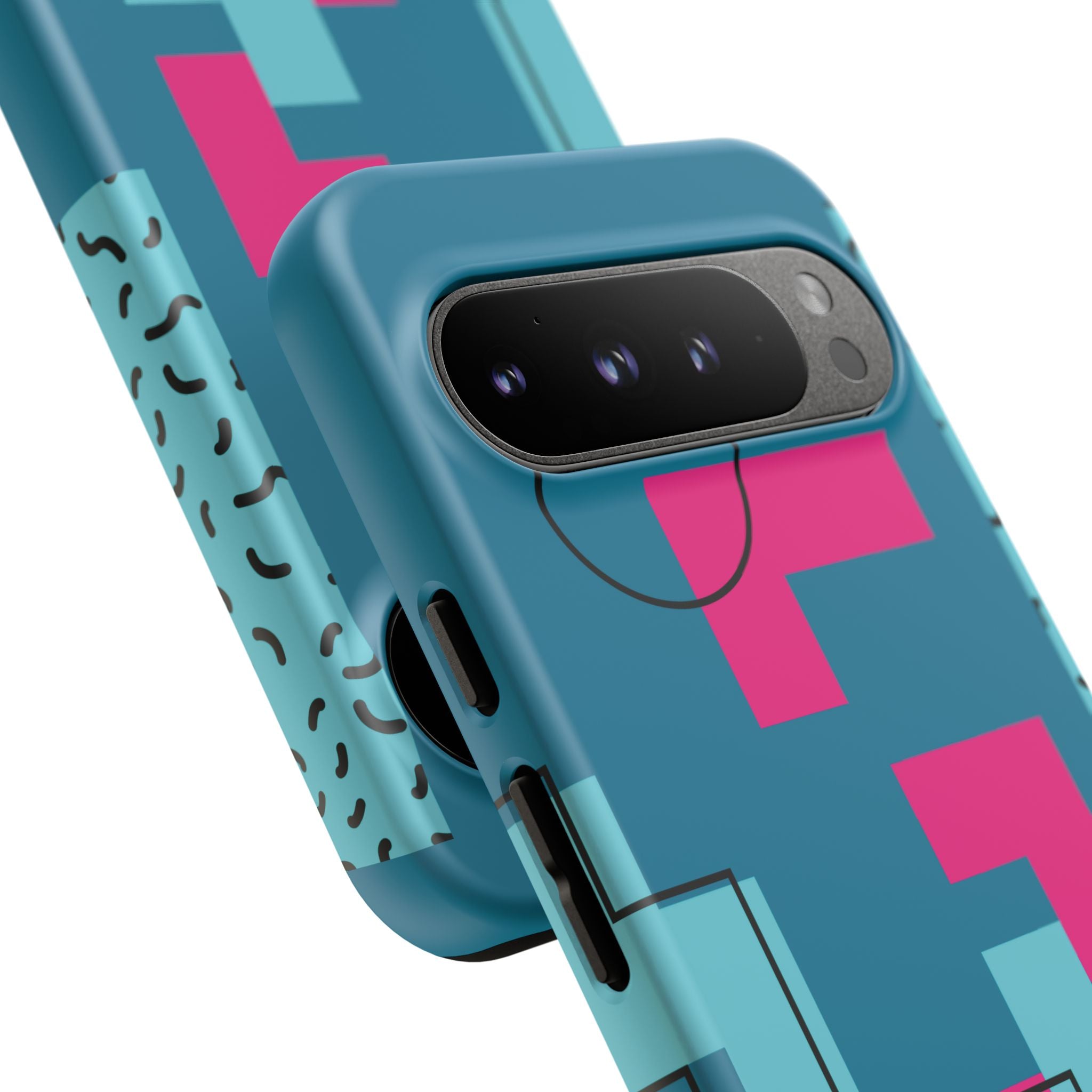 LOVE Teal Green Tough Phone Case for iPhone, Galaxy, or Google Pixel