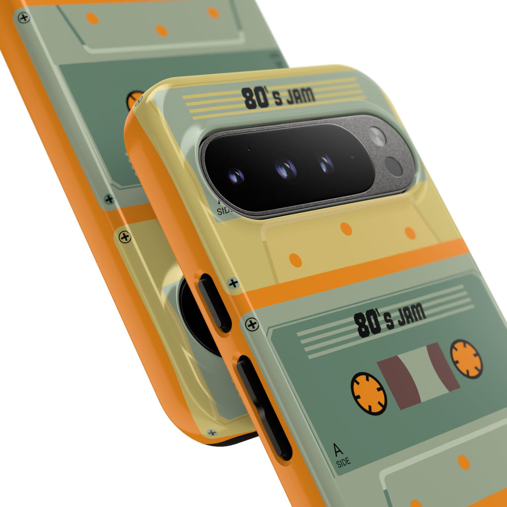 Retro 80's Jam RG Tough Phone Case for iPhone, Galaxy, or Google PIXEL